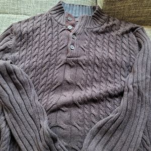 Men's Tasso Elba Brown Sweater